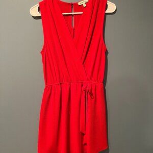 Monteau Size M Red Dress